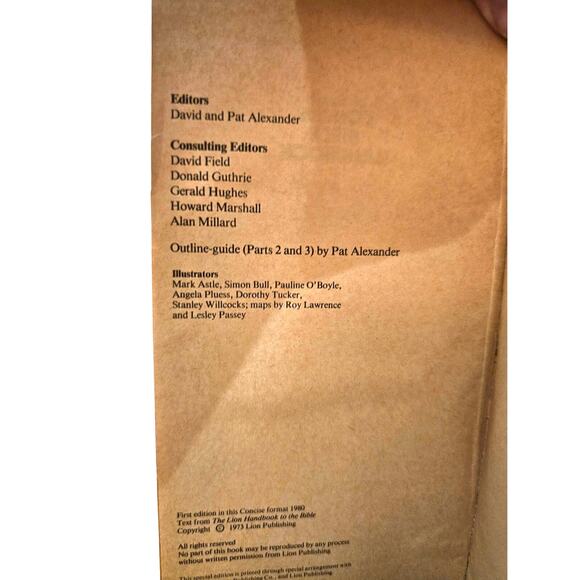 Eerdmans Concise Bible Handbook 1980 by William B. Eerdmans Publishing Company - Picture 5 of 6